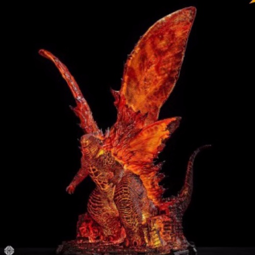 现货 Spiral Studio 怪兽之王 红莲哥斯拉  正版收藏雕像